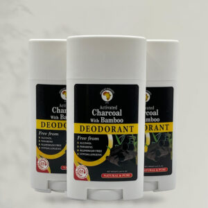 Organic Unisex Deodorant with Charcoal & Bamboo