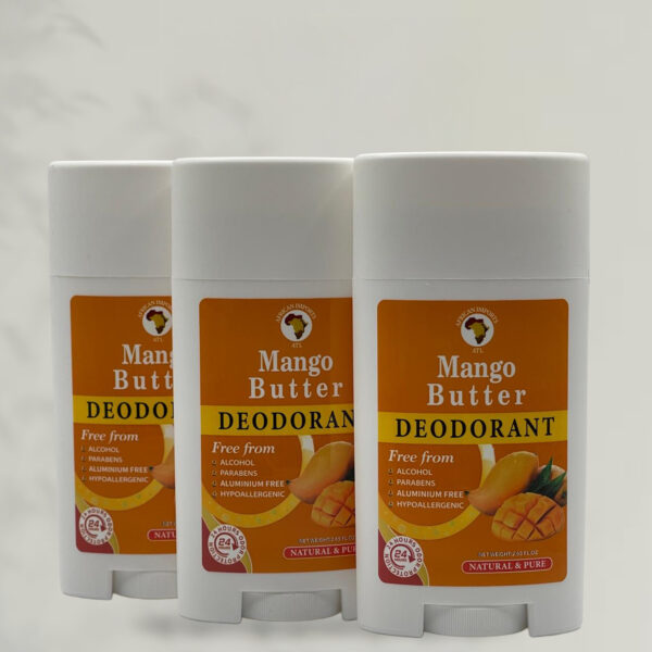 Organic Unisex Deodorant with Mango Butter - Image 2